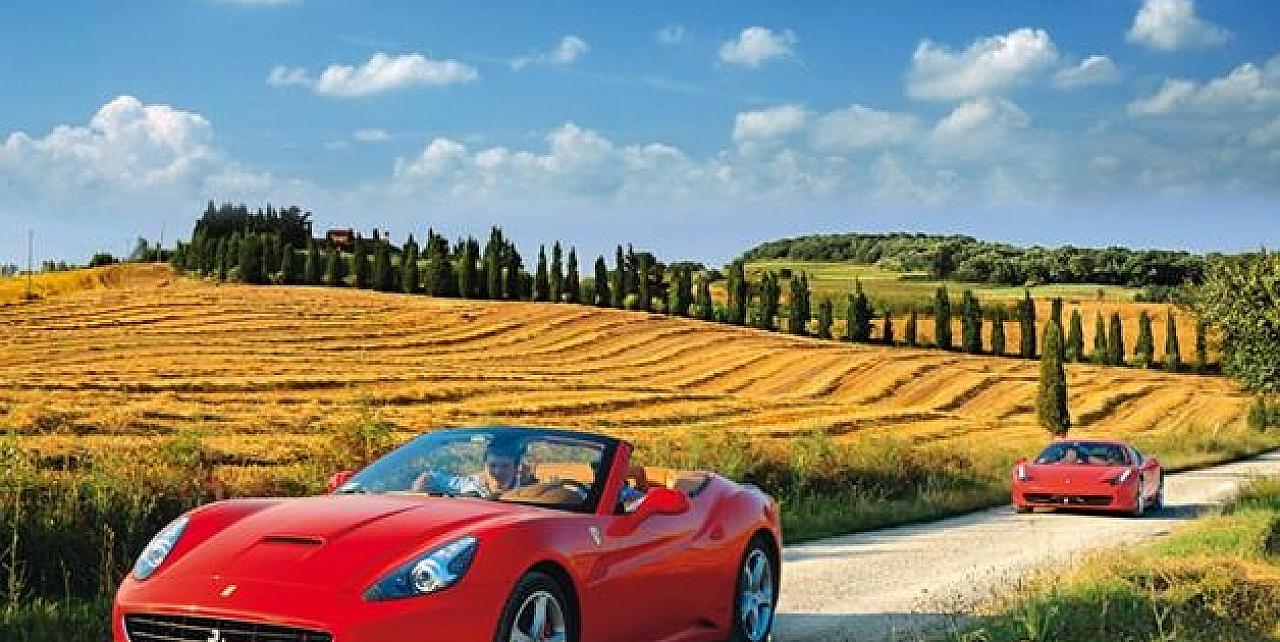 Drive through beautiful Countryside