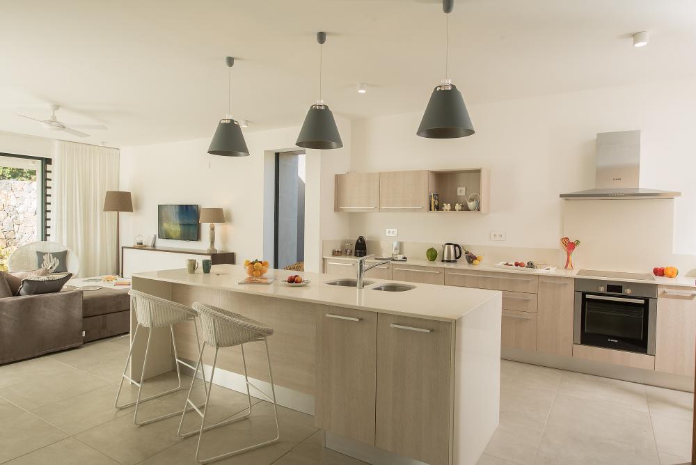 Marguery Villas Mauritius - Deluxe Villa Kitchen Marguery Villas Mauritius - Deluxe Villa Kitchen