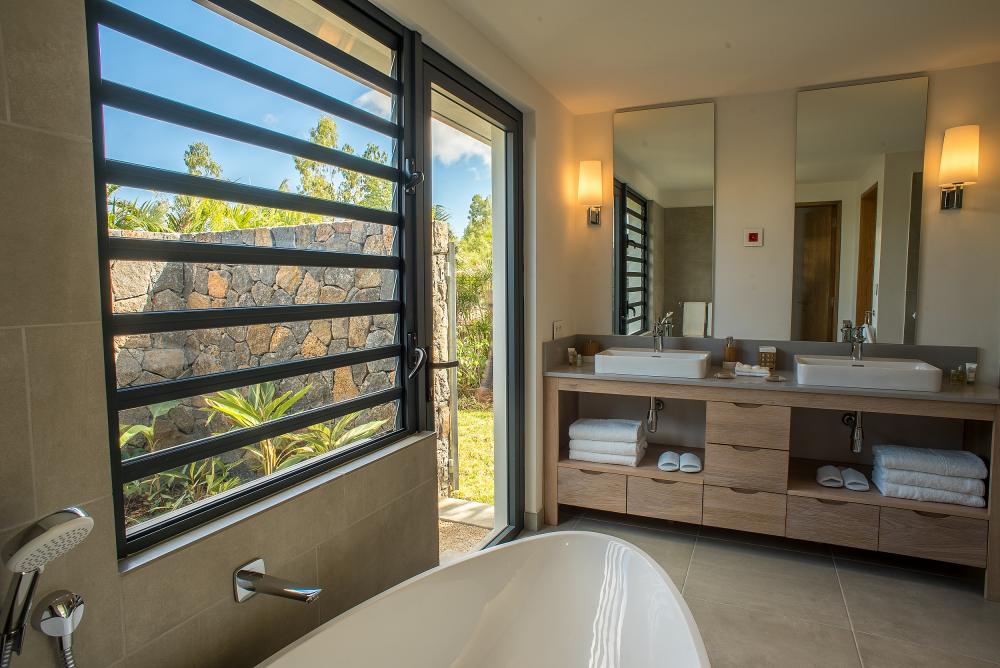 Marguery Villas Mauritius - Deluxe Villa Bathroom Marguery Villas Mauritius - Deluxe Villa Bathroom