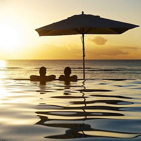 Mauritius, Leora Beach Pool Mauritius, Leora Beach Pool