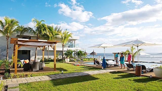 Mauritius, Leora Beach Pool Mauritius, Leora Beach Pool