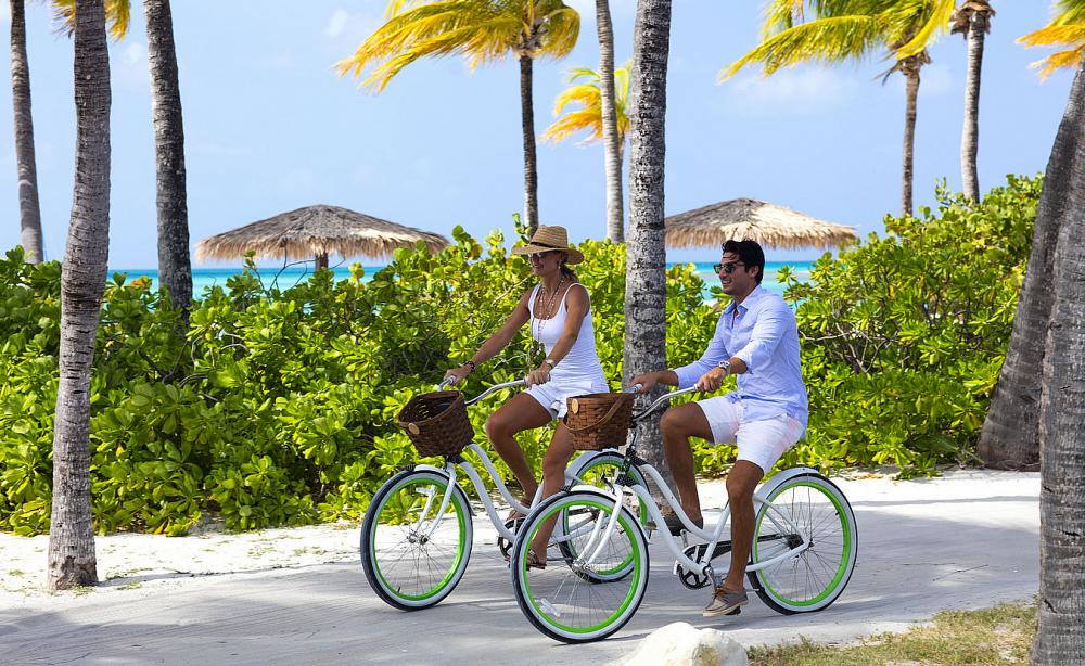 Antigua, Jumby Bay Island - Beachside Bicycles Antigua, Jumby Bay Island - Beachside Bicycles