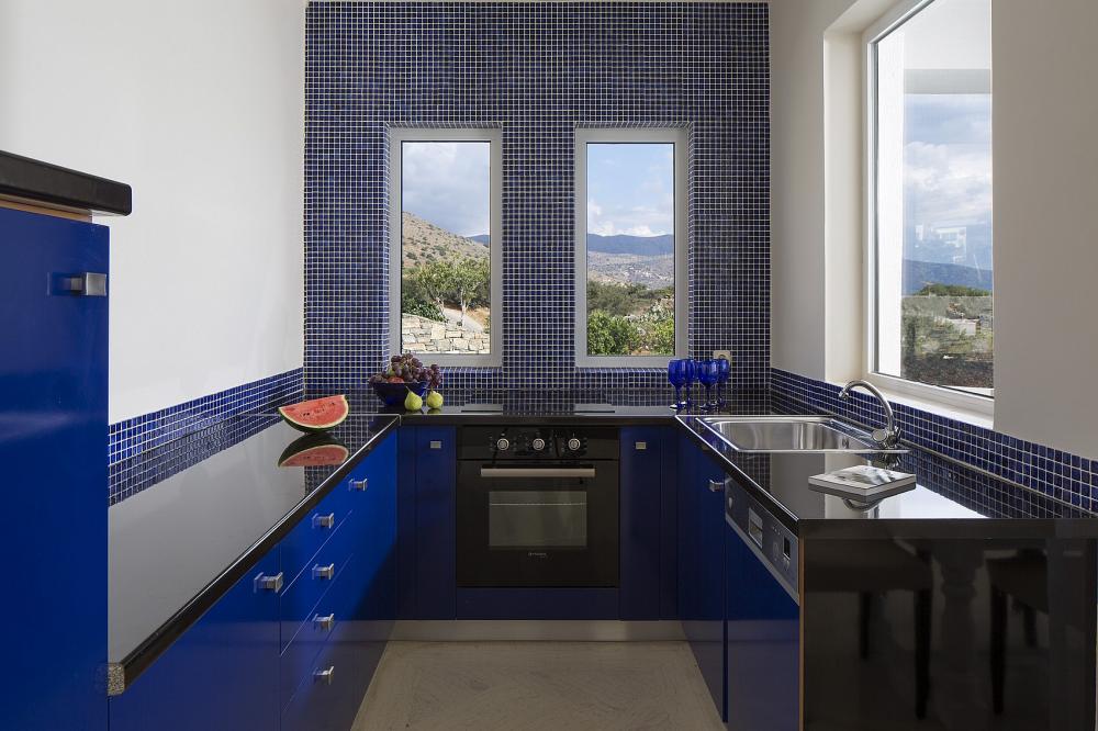Elounda Gulf Villas 3 bed Aegean Villa Kitchen Elounda Gulf Villas 3 bed Aegean Villa Kitchen