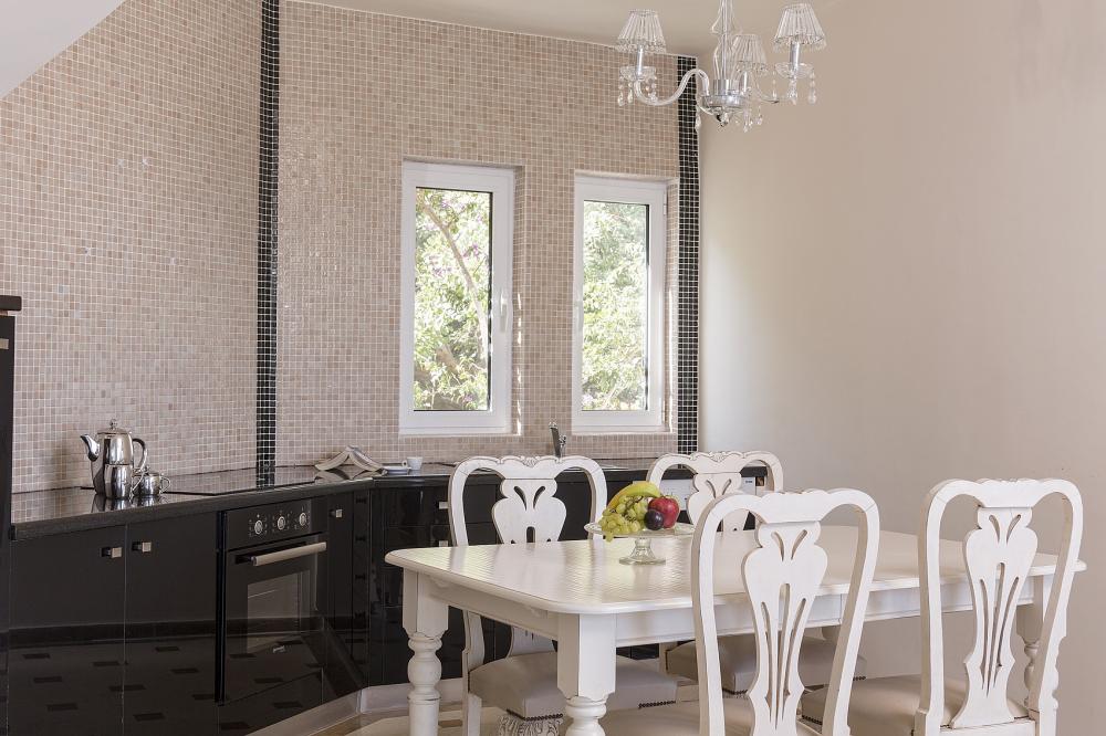 Elounda Gulf Villas 3 bed Mediterranean Villa Dining Elounda Gulf Villas 3 bed Mediterranean Villa Dining