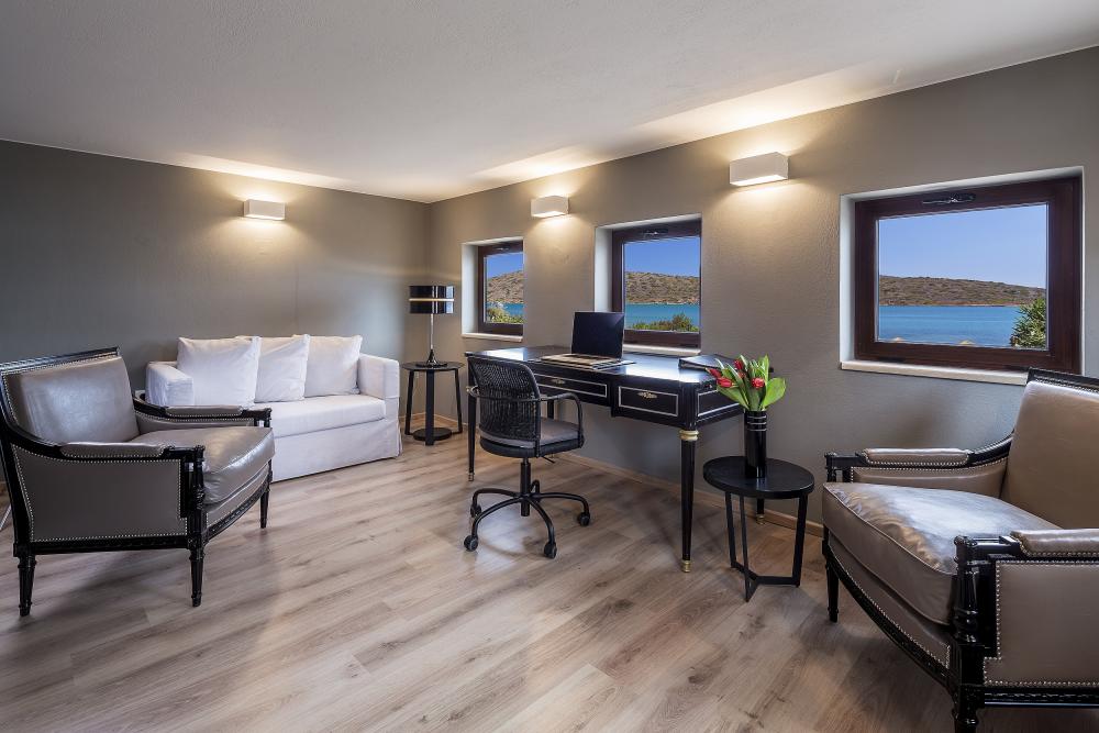 Elounda Gulf Beach New Villa - living area Elounda Gulf Beach New Villa - living area