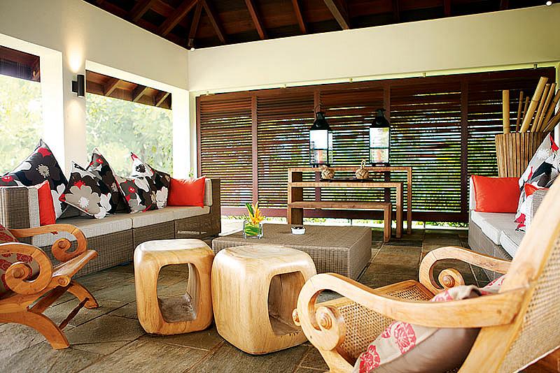 Anahita The Resort in Mauritius - Villa Patio Area Anahita The Resort in Mauritius - Villa Patio Area