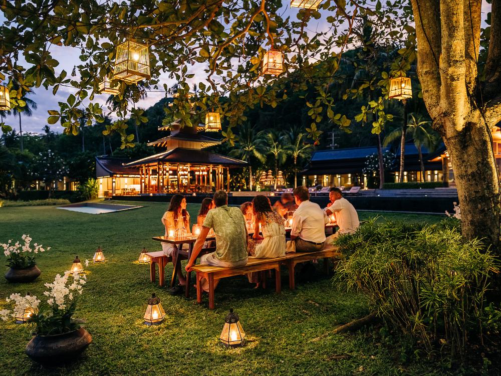Ani Private Resort Thailand - Garden Dinner Ani Private Resort Thailand