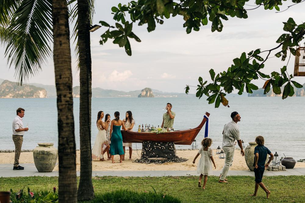 Ani Private Resort Thailand - Pre Dinner Drinks Ani Private Resort Thailand