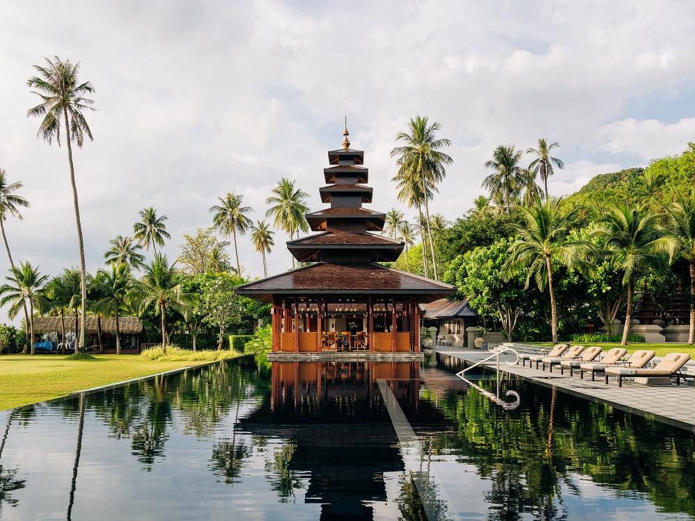 Ani Private Resort Thailand - Dining Pavilion and Pool Ani Private Resort Thailand