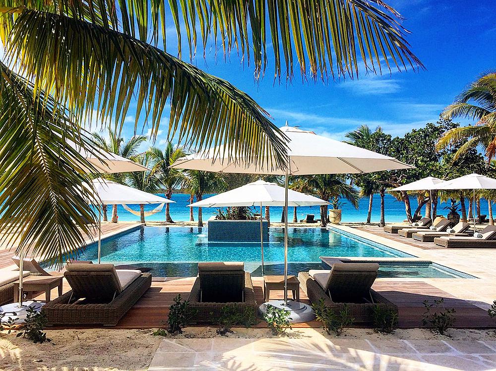Over Yonder Cay - Exuma Private Island - Beach Club Pool Over Yonder Cay -