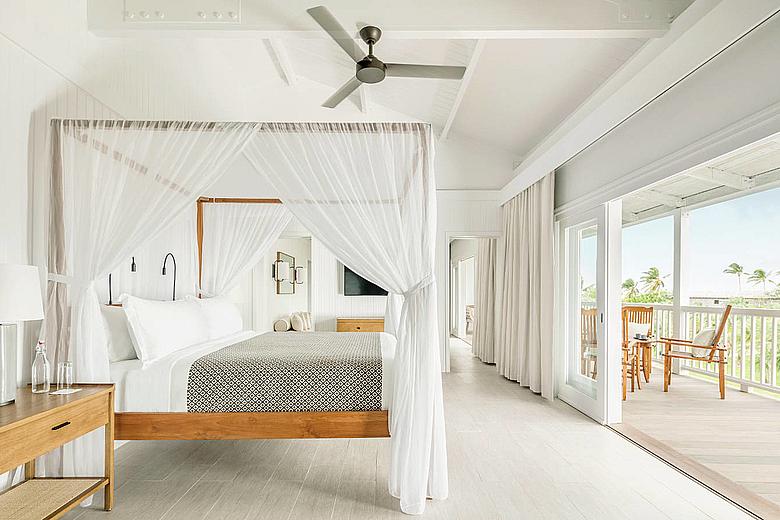 Parrot Cay and COMO Shambhala Retreat - Como Suite bedroom Parrot Cay and COMO Shambhala Retreat - Como Suite bedroom