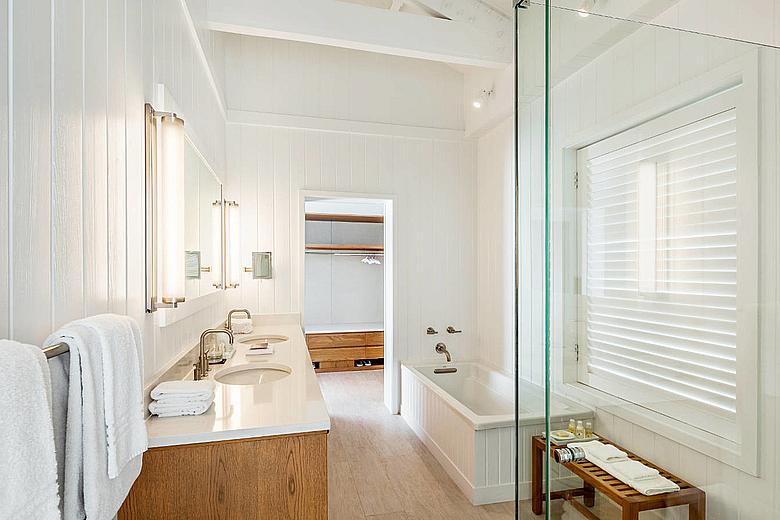 Parrot Cay and COMO Shambhala Retreat - Como Suite bathroom Parrot Cay and COMO Shambhala Retreat - Como Suite bathroom