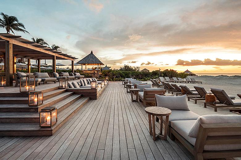 Parrot Cay and COMO Shambhala Retreat - Beach Restaurant Parrot Cay and COMO Shambhala Retreat - Beach Restaurant