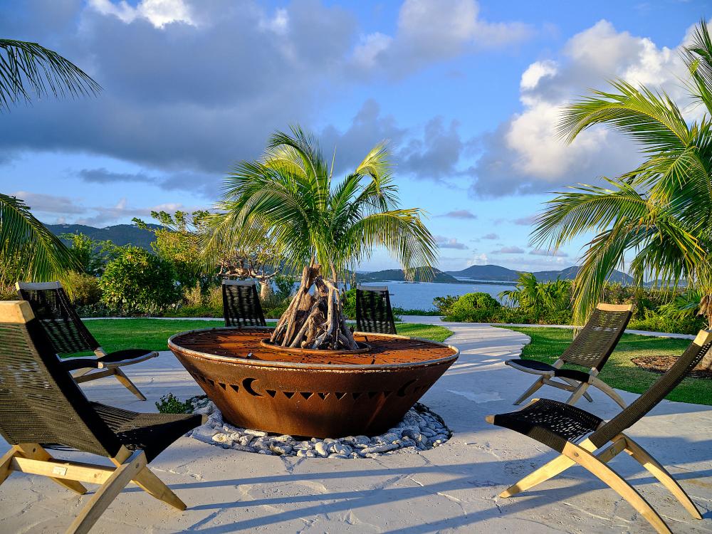 Aerial Private Island BVI Aerial