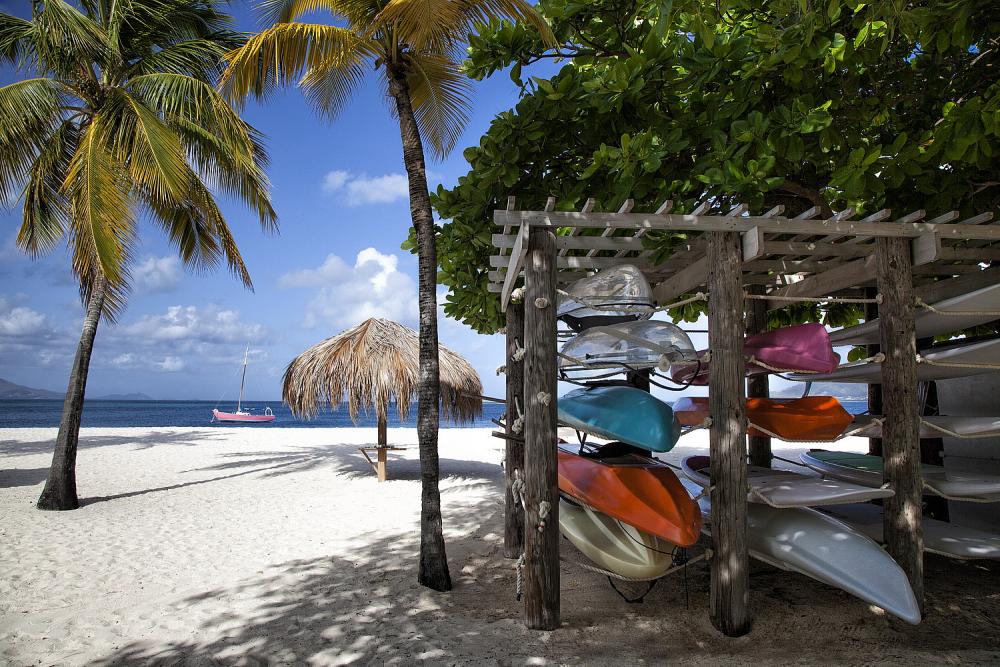 Grenadines, Palm Island Resort - Canoes Grenadines, Palm Island Resort - Canoes