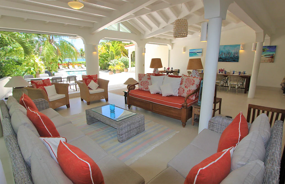 Bay House 6 bedroom villa in Antigua Bay House