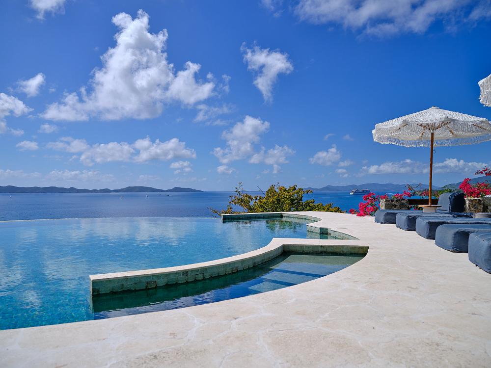 Aerial Private Island BVI Aerial