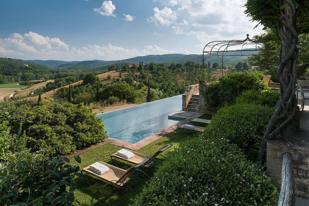 Villa Barco Pool Villa Barco - Castello di Reschio and Villas Tuscany