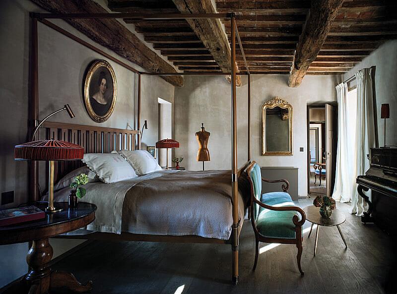 Villa Barco Grand Bedroom Suite Villa Barco - Castello di Reschio and Villas Tuscany