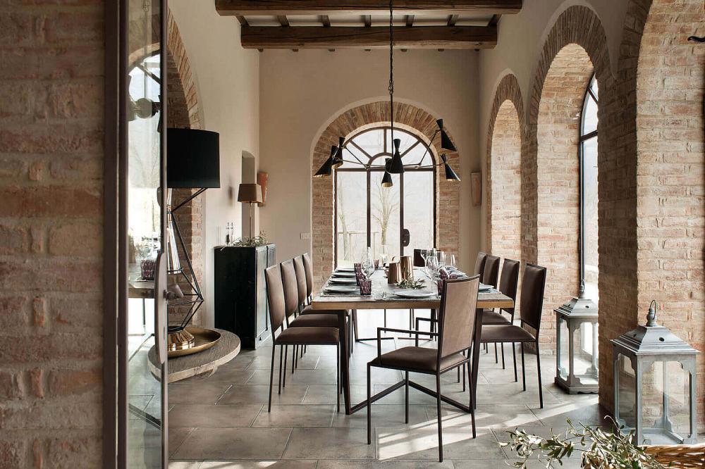 Villa Piantaverna - Dining Area Villa Piantaverna - Castello di Reschio and Villas Tuscany