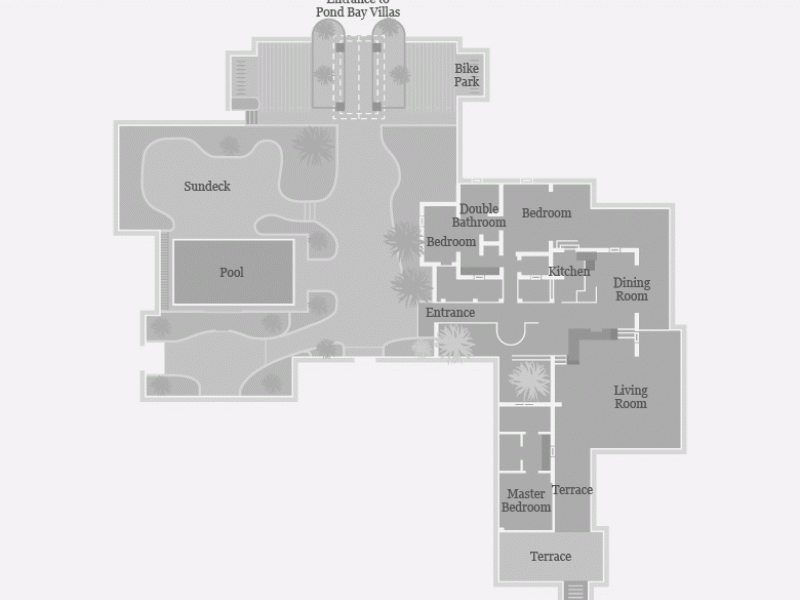 Pond Bay Villas - Jumby Bay , Jumby Bay 