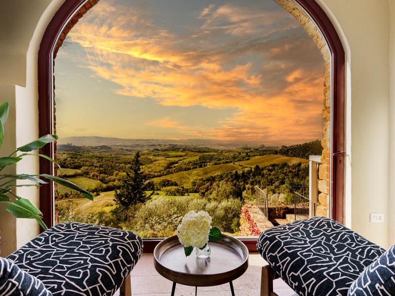Villa Il Santo , Tuscany 
