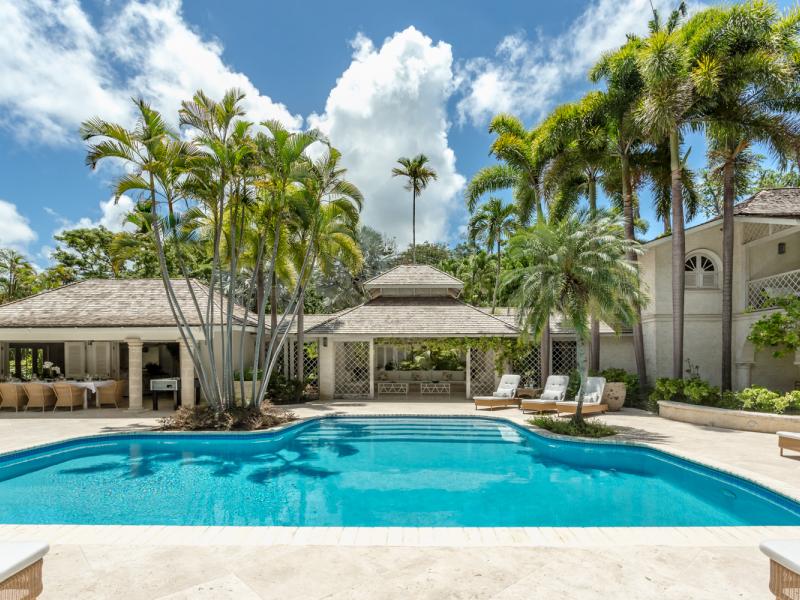 Bluff House & Cottage -Sandy Lane Beach , Beachfront villas Barbados , Sandy Lane Beach , Sandy Lane Estate , St James , West Coast Barbados 