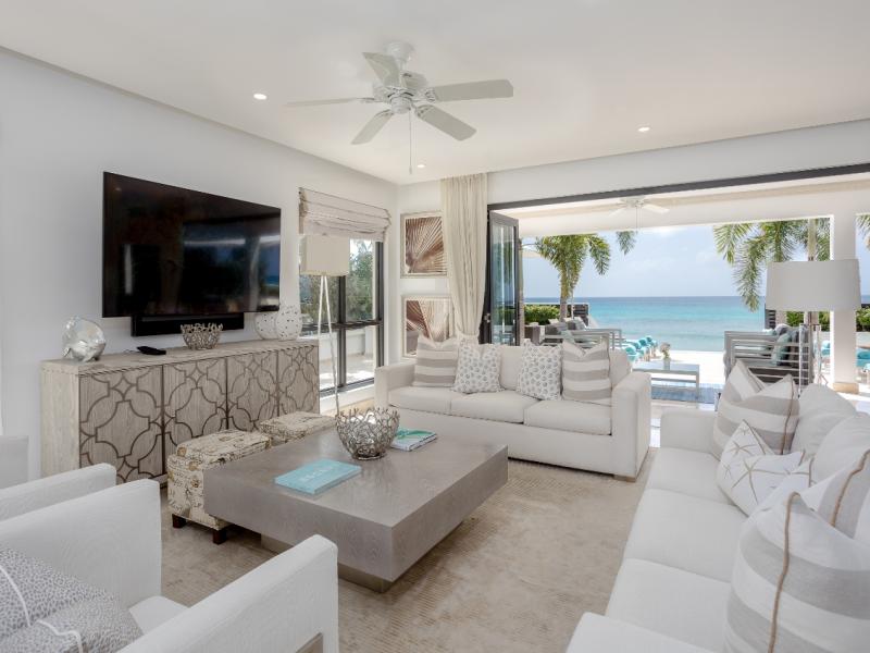Dolphin Beach House - beachfront , Beachfront villas Barbados , Fitts Village , St James , West Coast Barbados 